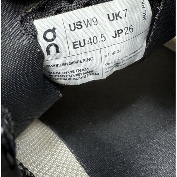 On Cloudmonster Running Shoes Womens Size 9 White Green Mint Helion 61.98241 - Picture 8 of 9